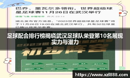 足球配合排行榜揭晓武汉足球队荣登第10名展现实力与潜力