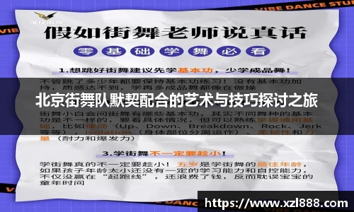 北京街舞队默契配合的艺术与技巧探讨之旅